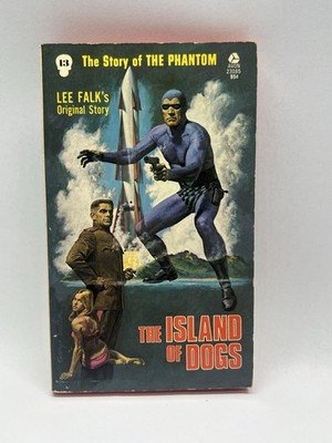 The Phantom Island of Dogs Paperback 1975 Falk 1st Avon Vintage