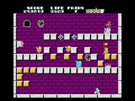 Solomon's Key [5 Screw] - NES [Cartridge Only]