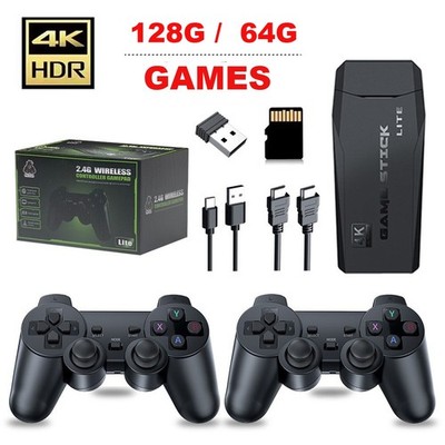 4K HD Videospielkonsole Retro Dual 2.4G Wireless Controller 64G/128G 40000Spiele