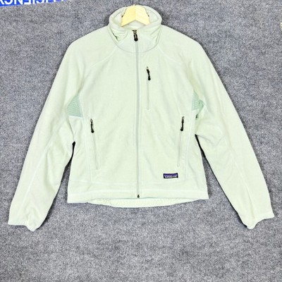 Patagonia Women's Regulator R2 Jacket Size S Full Zip Polartec Fleece Mint Green