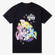 RARE My Little Pony Cartoon Tee Unisex Short Sleeve T-Shirt S-5XL