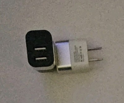 2 USB CHARGER Use For All Cell Phones Mini Speaker  12W 2USB-2.4A Fast Charging 