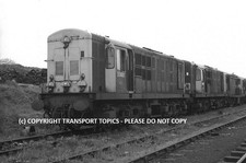 DIESEL RAILWAY PHOTOGRAPH CLASS 16s 8401 & 8405 Cohens Kettering 25-05-1969