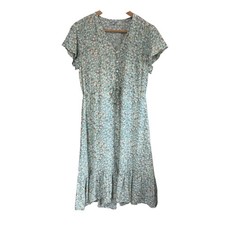 Rails Women's Floral Print Button Front Midi Dress, Casual Cute - Size S