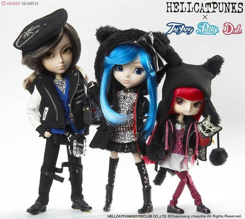 Pullip Doll Figura Chelsea Let`s HELLCATPUNKS P-008 Groove 2010 NUEVO - Imagen 16 de 24