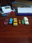 6 Pcs VTG Diecast Car Lot, With Issues, Matchbox, Barclay, Wiking, Tootsie Toys.