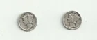 Mercury Dime 2 Coin Lot - 1925 P & 1940 P