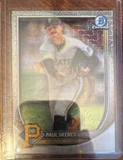 Bowman 2024 Chrome Paul Skenes Pittsburgh Pirates #30 MLB Baseball Trading Card
