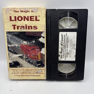 VINTAGE 1993 The Magic of Lionel Trains VHS Toy Trains A TOM