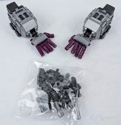NBK Generation Toys Devastator Accessories Guns Instructions Gravity Builder KO