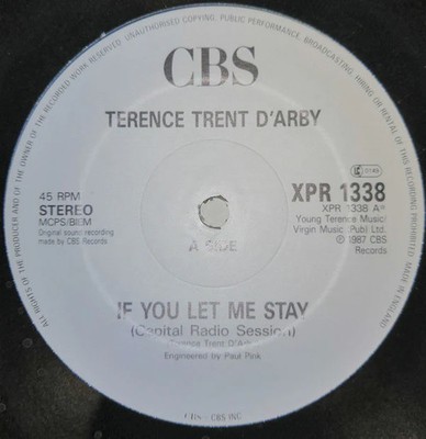 Terence Trent D'Arby - If You Let Me Stay