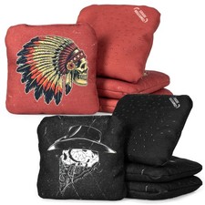 Regulation Pro Competition Cornhole Bags Set of 8 Double Sided Slick Sticky Bags
