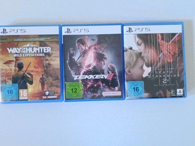 Ps5 Spiele . Tekken 8 , Death Standing 2 , Way Of The Hunter Wild Expeditions