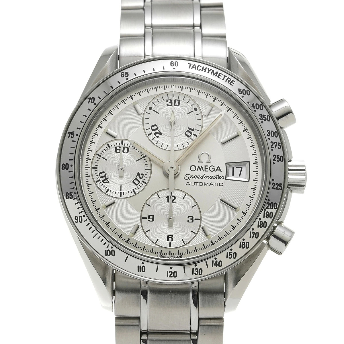 Omega Speedmaster Date 3513.3 Silver Chronograph