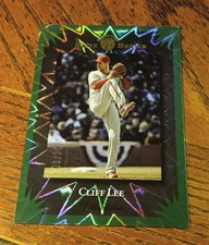 Cliff Lee 2025 Donruss Elite Series Green Xplosion 03/25 #17
