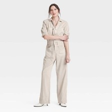 Universal Thread Women s Baggy Denim Jumpsuit...