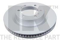 2X Bremsscheibe NK 3145150 FüR Land Toyota Cruiser Prado Runner 5 VAN GDJ150_