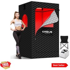 Infrared Sauna Box, Portable Steam Sauna Tent with 3L/1400W Steamer, 5-Layer ...