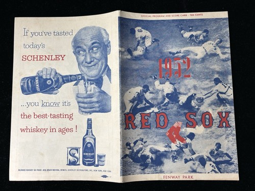 1952 TED WILLIAMS DAY Dual Program HR#1/Korea/BA 400 BOSTON RED SOX⚾️ - Picture 8 of 21