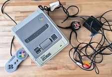 Nintendo SNES Console Bundle - Tested And Working