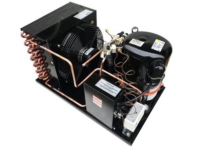refomed×ccu Outdoor QTAWA2440ZXD Condensing Unit, 1HP, Low Temp R404A, 220V
