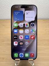 iPhone 16 Pro Max Black 256GB Unlocked 7.5/10 Condition Scratches 4 Cycles