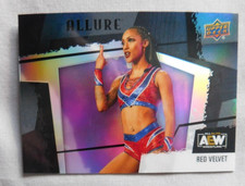 2022 Upper Deck Allure AEW - Black Rainbow #111 Red Velvet Wrestling  Mint