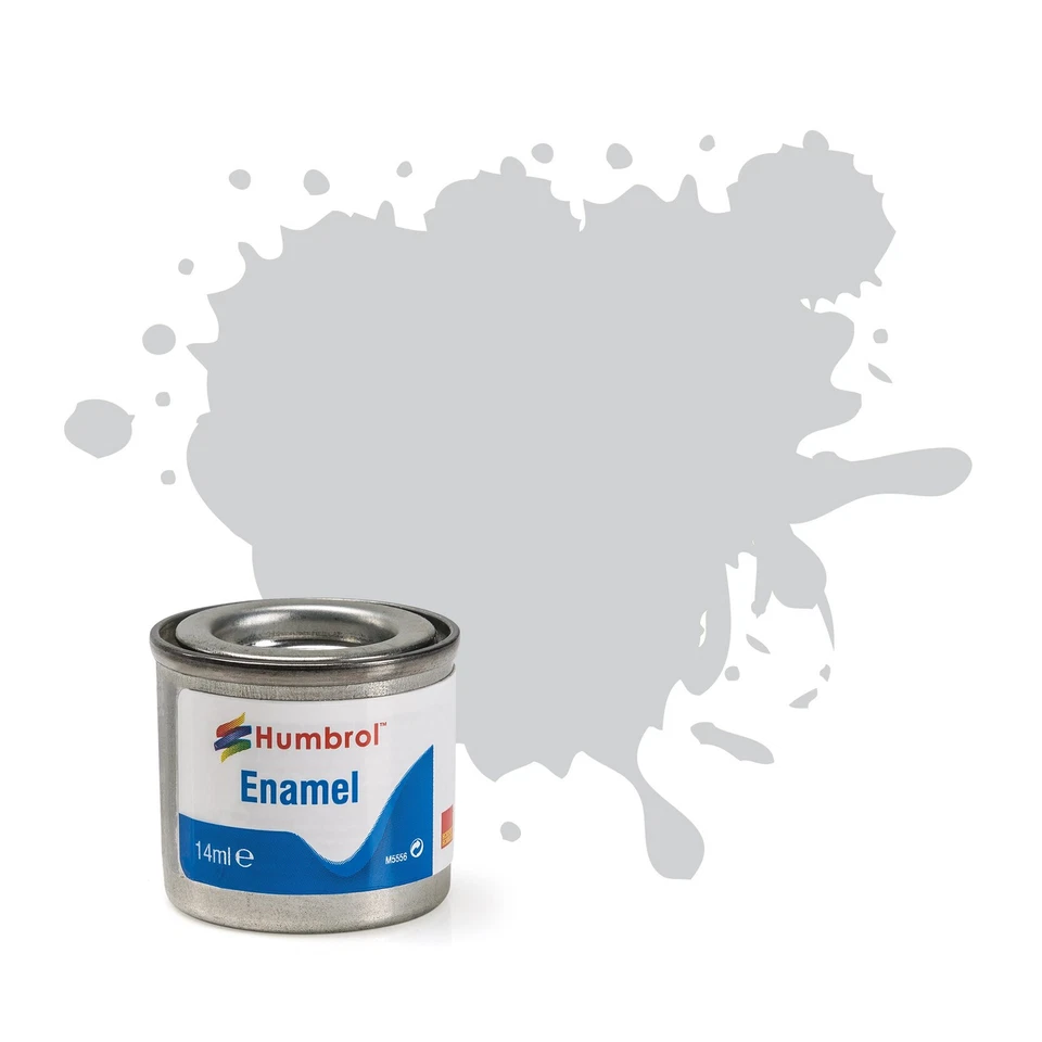 HUMBROL AA0120 PEINTURE ENAMEL 11 SILVER - METALLIC - TINLET NO 1 (14ML)