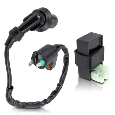 Ignition Coil+AC CDI Box Kit For 1988 1989-2000 Honda FourTrax 300 TRX300 TRX400 - Foto 11