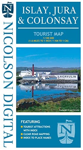 Nicolson Tourist Map Islay and Jura (Sheet map) - Image 2