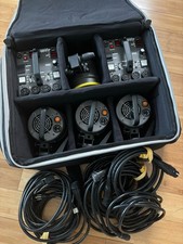 Ultimate Studio Strobe Package 2 Dynalite MP1000 Packs, 4 MH2050 Heads