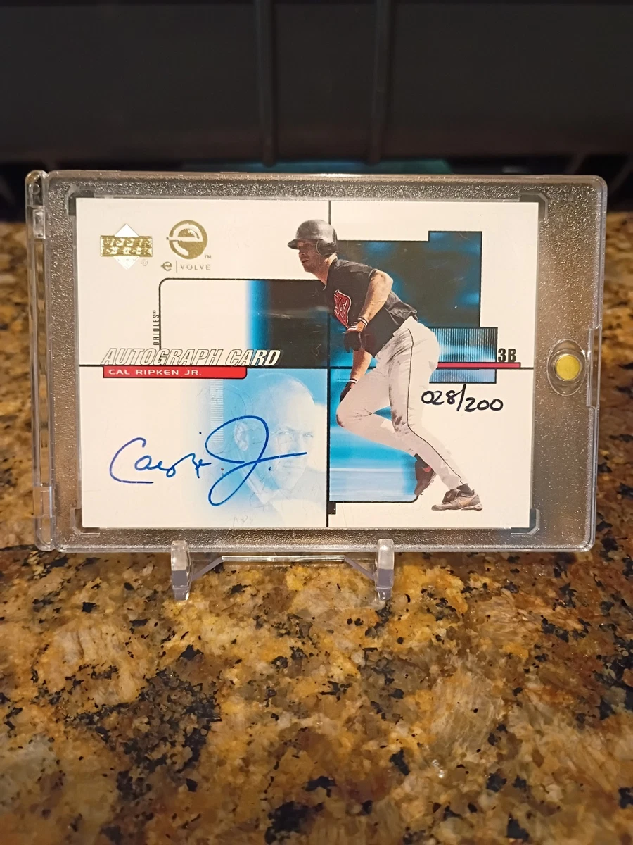 Baseball Cal Ripken, Jr. Autographed Sports Trading Cards for sale