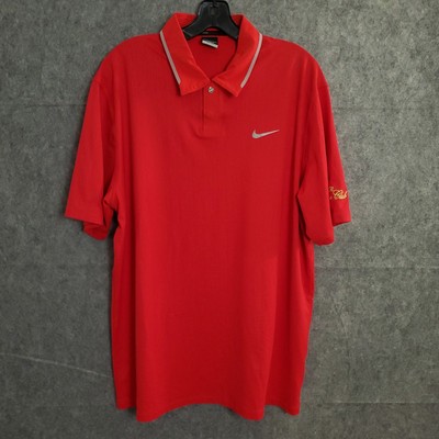 Nike Dri-Fit Tiger Woods Collection Polo Mens L Golf Performance