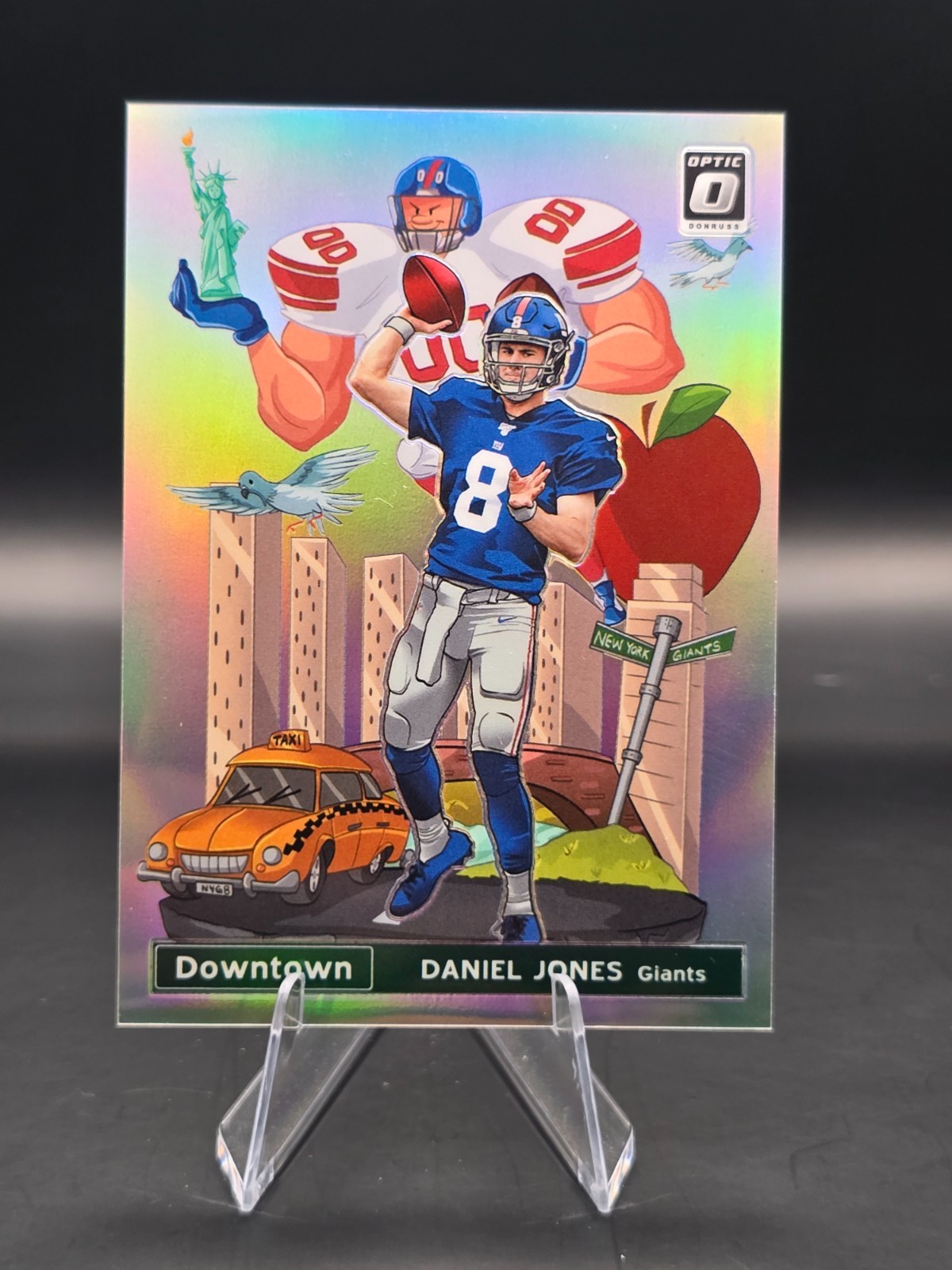 2020 Panini Donruss Optic - Downtown Daniel Jones #DT-27