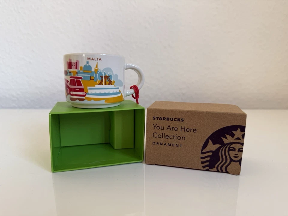 Starbucks Minitasse/Ornament Tasse MALTA You're Here Collection NEU !!