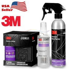 3M Ceramic Coating Paint Vinyl Wrap PPF Glass Car Protection High Gloss Finish
