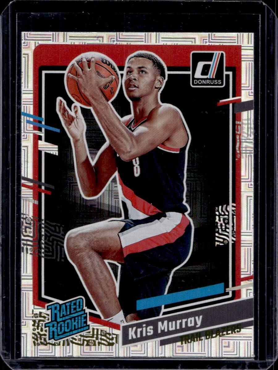 Kris Murray 2023-24 Donruss #203 Rated Rookie Choice
