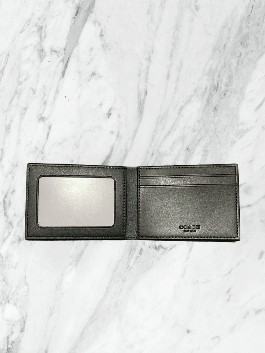 Coach Mens Wallet Boxed 3 In 1 Wallet Gift Set In Signature