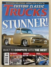 May 2013 CUSTOM CLASSIC TRUCKS Chevy C10 Ford F100 Harley Davidson Night Train