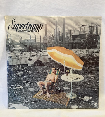 Supertramp Crisis? What Crisis? LP Vinyl A&M OG 1975 SP-4560 SEALED IN SHRINK