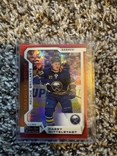 2018-18 O-Pee-Chee Platinum Marquee Rookies Casey Mittelstadt Red Prism /199