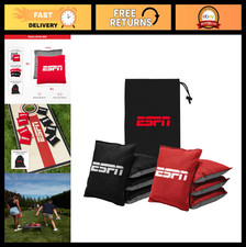 Regulation Size Cornhole Bags Set of 8 with Travel Case - Perfect for Kids Out