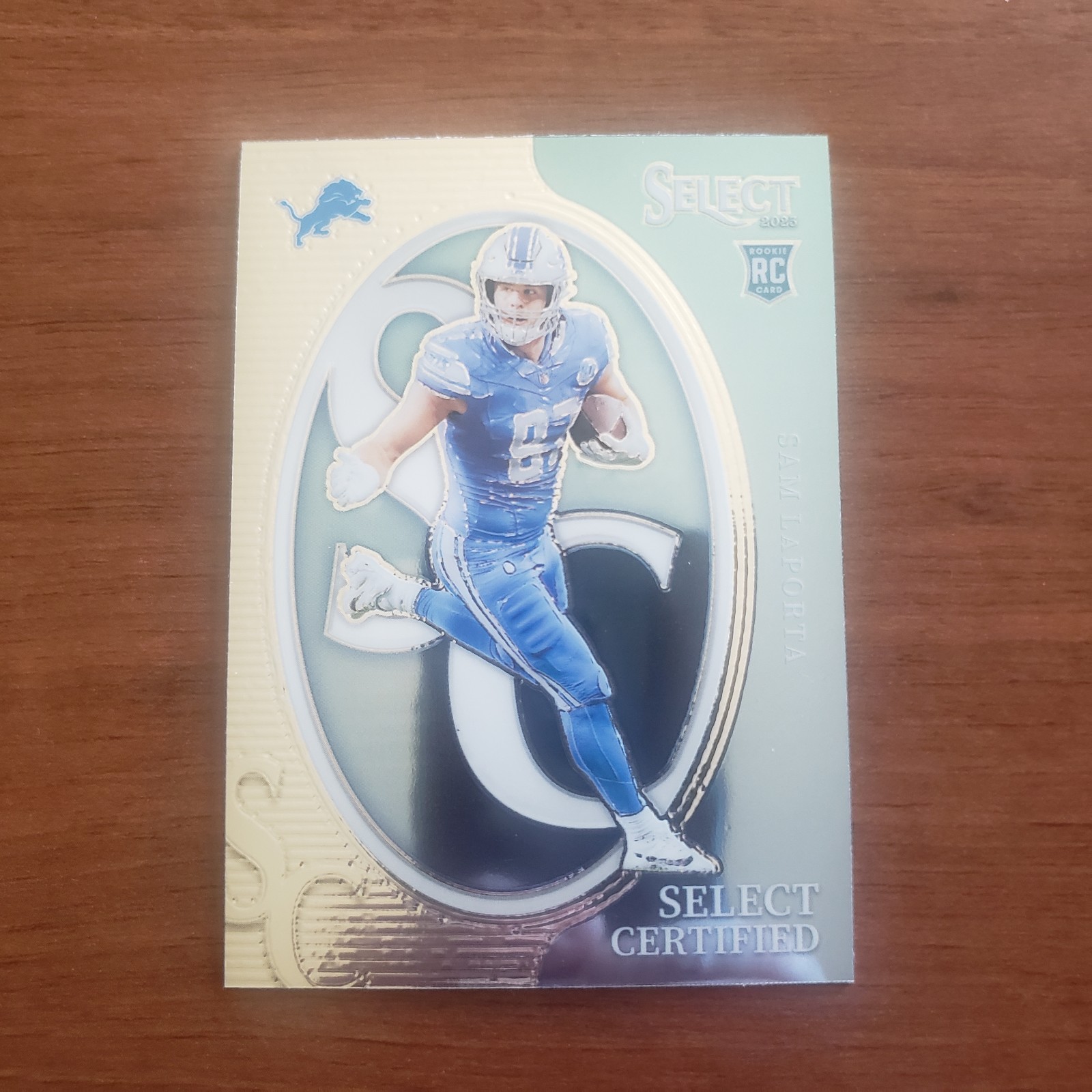 2023 Panini Select Sam LaPorta Select Certified Rookie Card