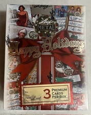 2025 LEAF METAL HAPPY HOLIDAYS HOBBY BOX - FACTORY SEALED