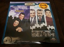 MIRAGE/THE LIST OF ADRIAN MESSENGER 2-Laserdisc BRAND NEW SEALED WIDESCREEN W13