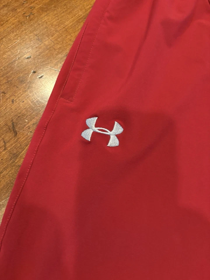 Мужские тренировочные штаны Arizona Diamondbacks Grounds Crew Under Armour размер XL красные/серые - Изображение 3 из 4