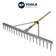 Faithfull FAIALRFSC Aluminium Landscape Rake with FSC 100% Wooden Handle