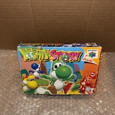 Yoshi's Story (Nintendo 64, 1998 N64) Authentic Complete CIB Tested!