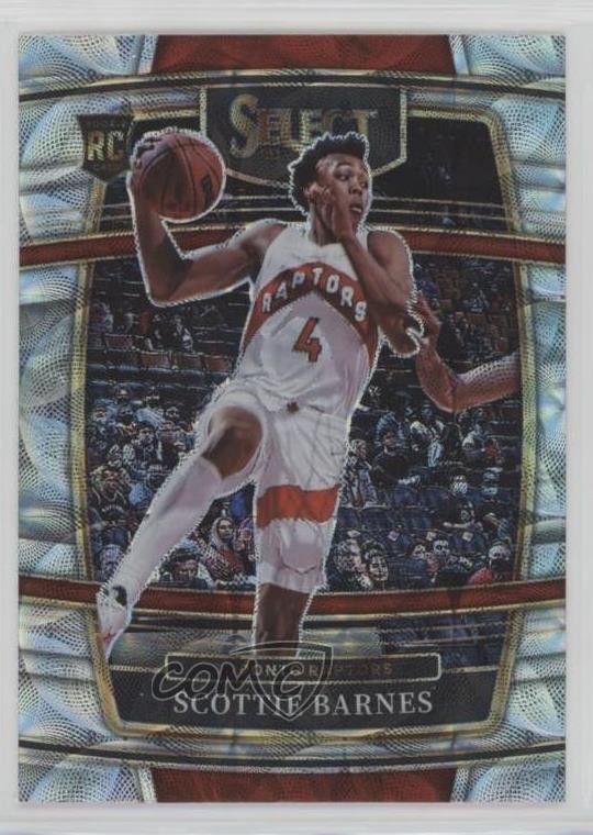 2021-22 Panini Select Concourse Scope Prizm Scottie Barnes #74 02ez
