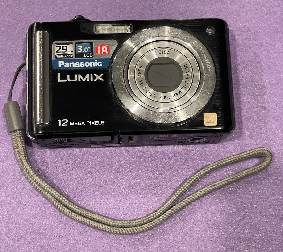 Panasonic LUMIX DMC-FS25 Digital Camera 12MP 5X Wide Zoom